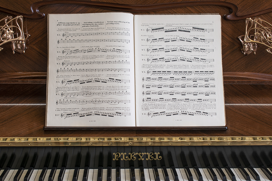 フランスアンティーク楽譜