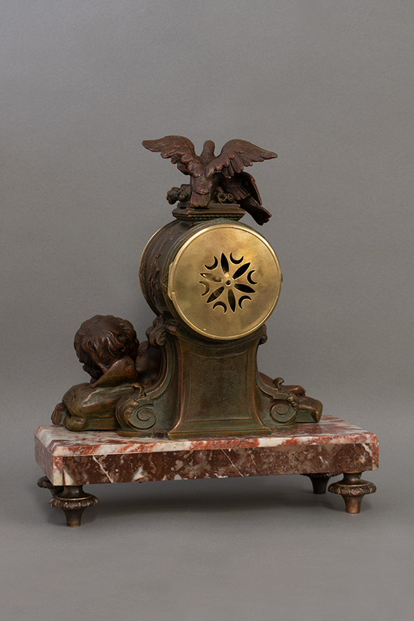 クピドーアンティークマントルクロックの後ろ.jpg クピドーアンティークマントルクロックの後ろ.jpg